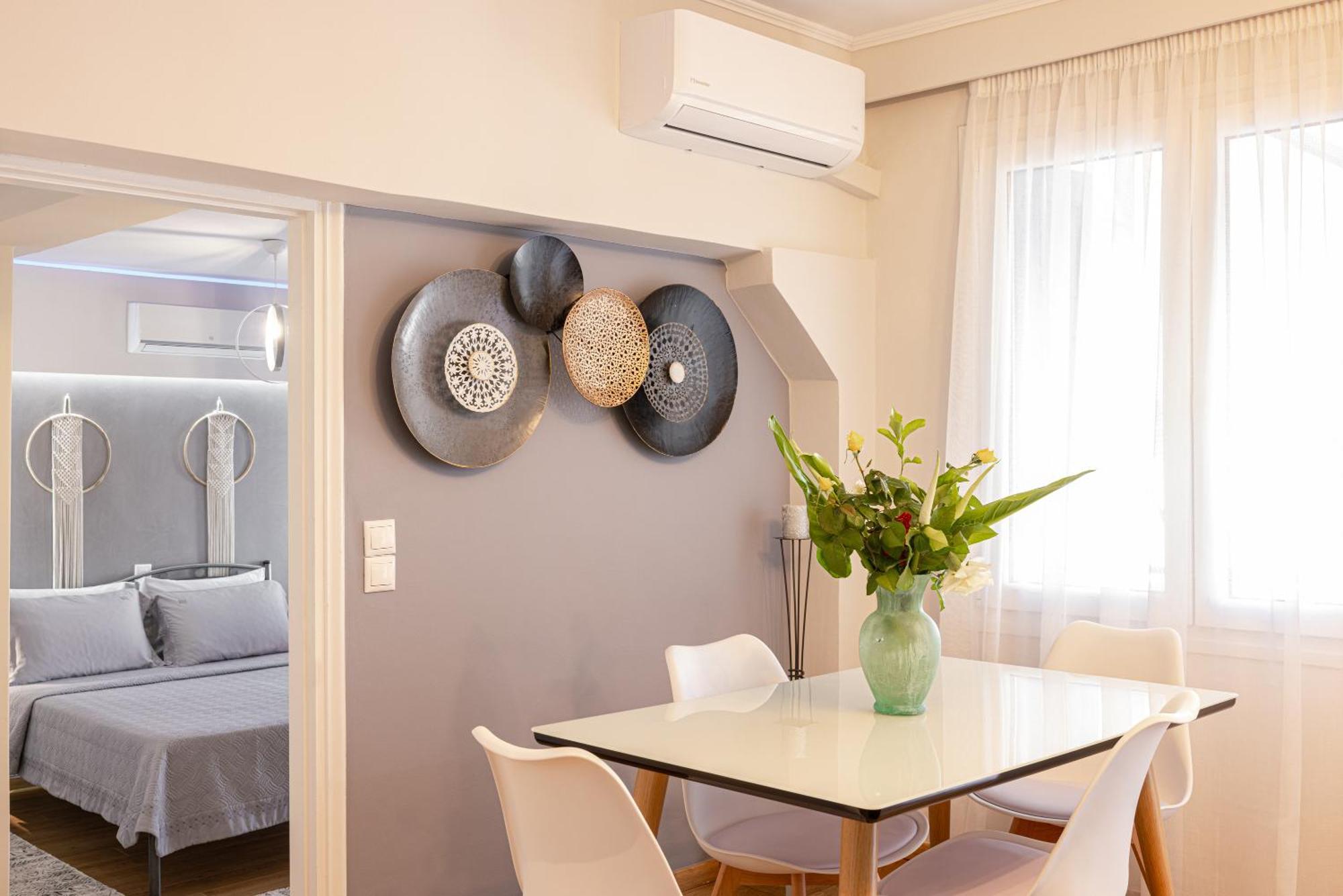 Pythagorio Blue Street Apartment With Balcony Екстериор снимка