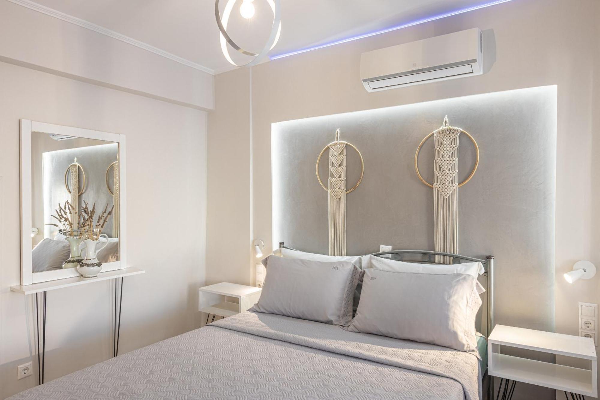 Pythagorio Blue Street Apartment With Balcony Екстериор снимка